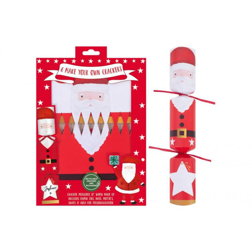 Picture of MAKE YOUR OWN CRACKER 12 INCH SANTA - 6 PACK